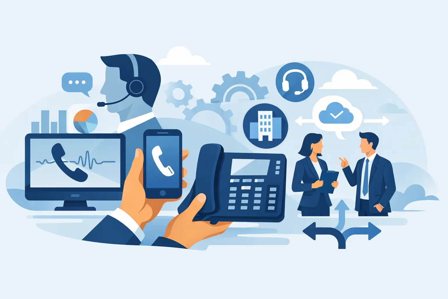 Business Telefonie mit Service richtig wählen