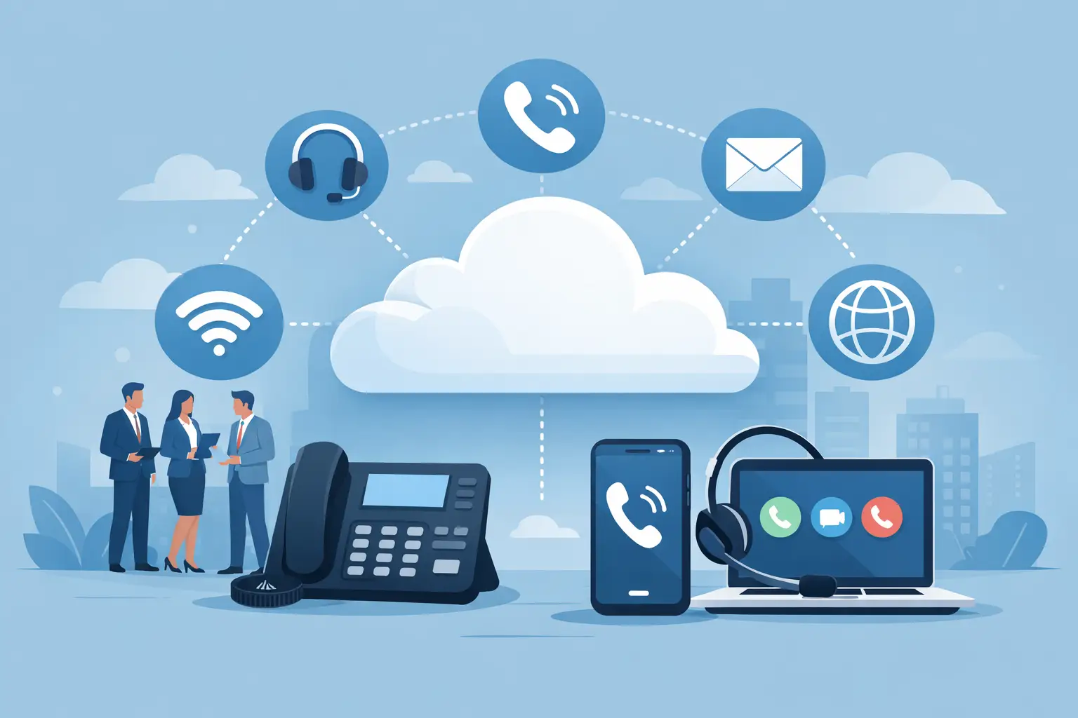 Cloud Telefonanlage für Unternehmen erklärt