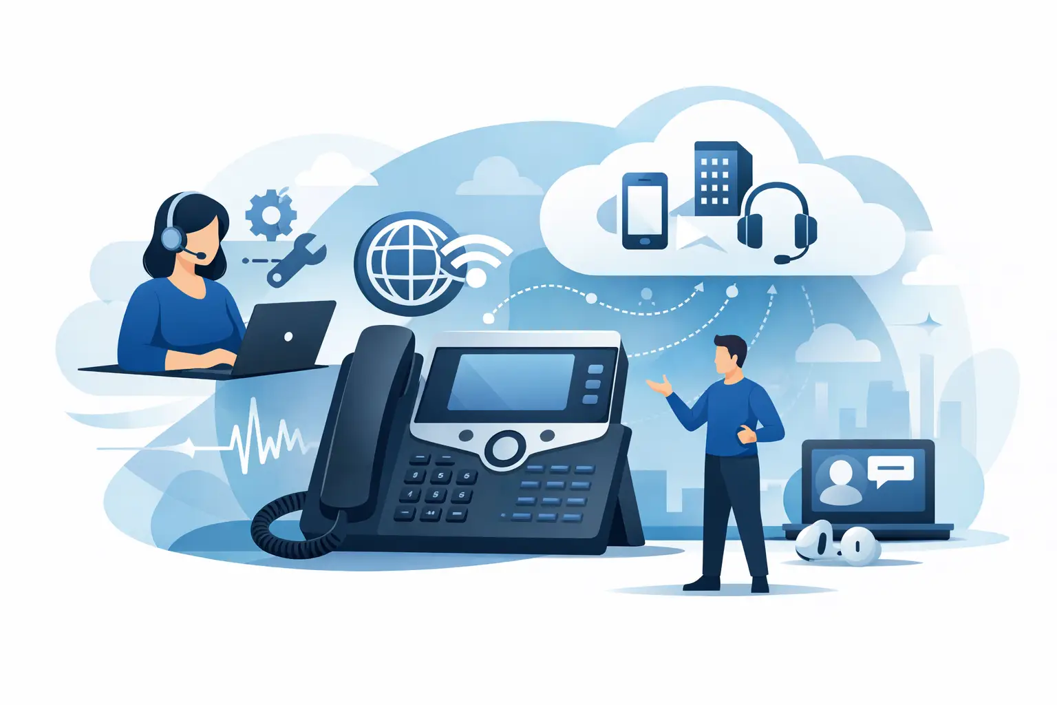VoIP Telefonanlage einrichten lassen lohnt sich